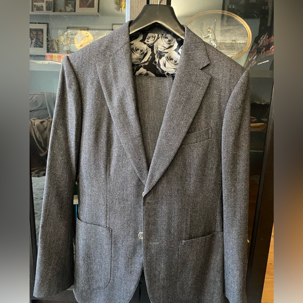 Tailor made Grey suit by Michael Andrews Bespoke